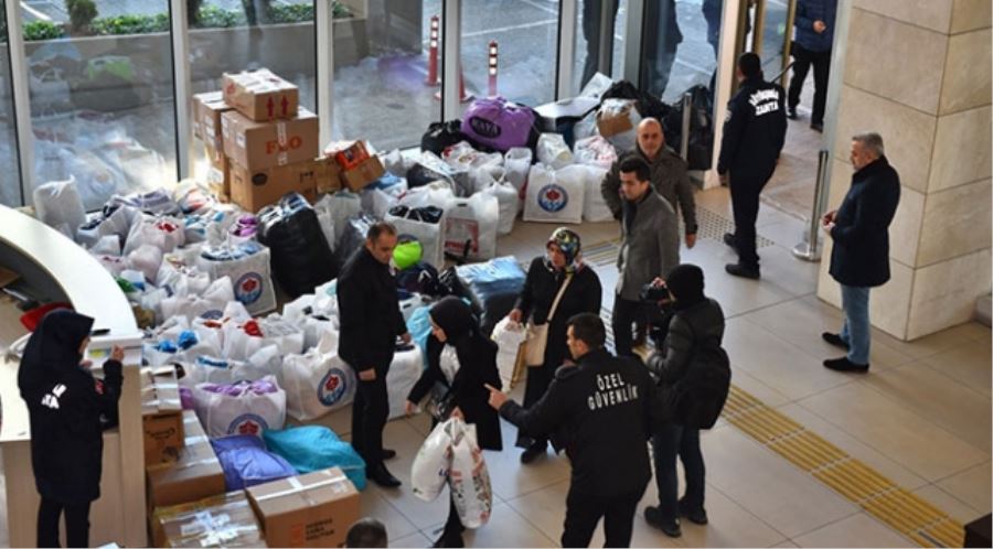 Türkiye genelinde deprem bölgesine ekipler destek için yola çıktı
