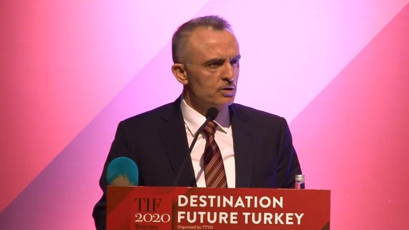 Naci Ağbal: ’’2023 yılı için 75 milyon turist ve 65 milyar dolar turizm geliri hedefledik’’
