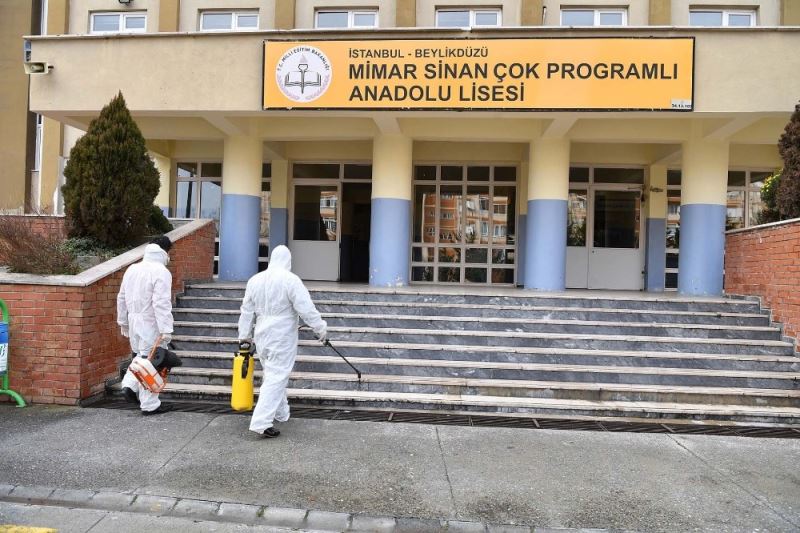 Beylikdüzü’ndeki okullar ikinci döneme hazırlanıyor
