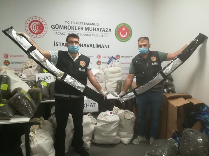 İstanbul Havalimanı’nda 420 kg uyuşturucu yakalandı