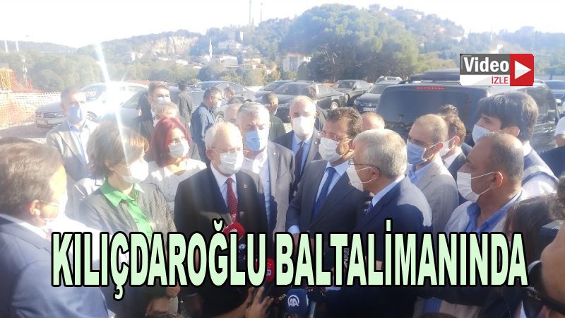 CHP Genel Başkanı Kılıçdaroğlu Baltalimanı Biyolojik Su Arıtma Tesisi’nde incelemelerde bulundu