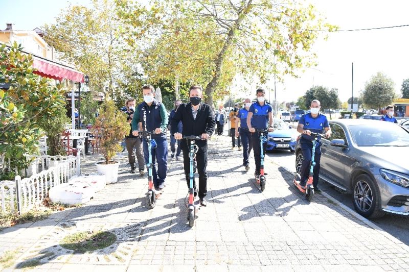 Kovid denetiminde elektrikli scooter dönemi
