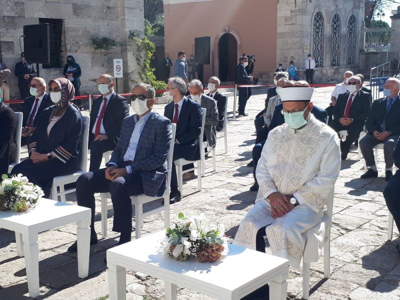 Diyanet İşleri Başkanı Prof. Dr. Erbaş Ayasofya-i Kebir Cami-i Şerifi Sempozyumu’nun açılışına katıldı