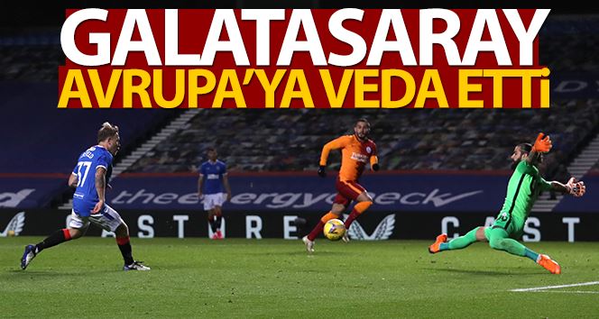 UEFA Avrupa Ligi Play-off: Rangers: 2 - Galatasaray: 1 (Maç sonucu)