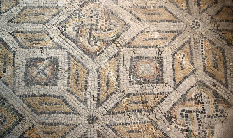 Belediye başkanlık binası olarak kullanılıyordu Roma dönemine ait dev mozaik bulundu

