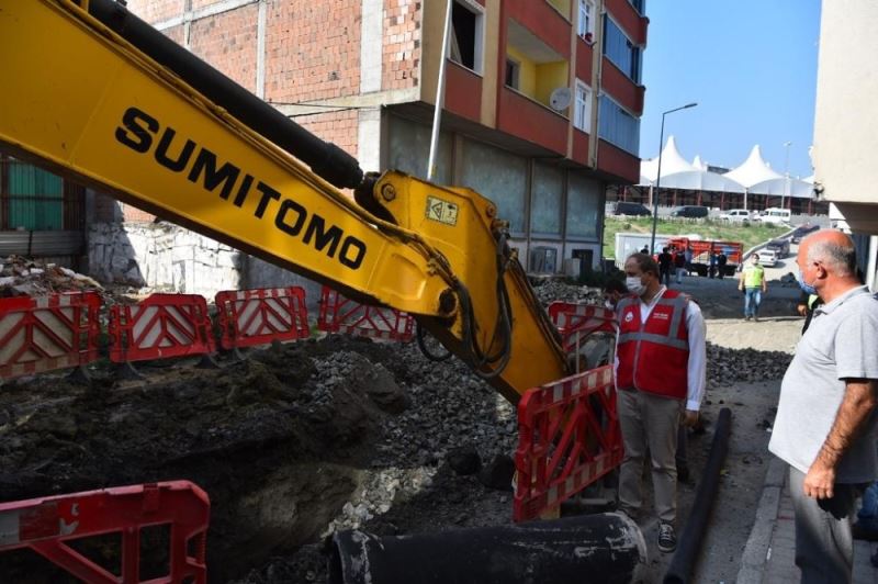 Hançerli, Yeşilkent Mahallesi’ndeki çalışmaları yerinde inceledi
