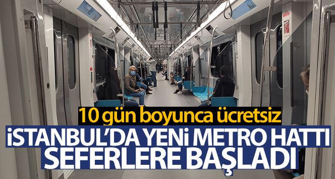 Mecidiyeköy-Mahmutbey metro hattı açıldı