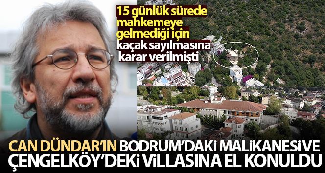 Can Dündar’ın el konulma kararı verilen Çengelköy’deki villası havadan görüntülendi