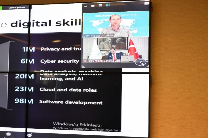 Beylikdüzü Belediyesi ve Coursera işbirliğine büyük ilgi
