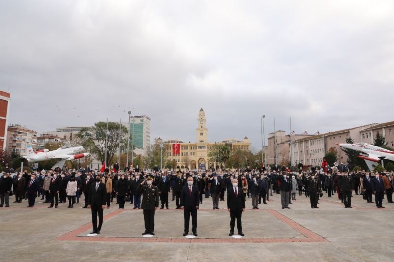 Atatürk Büyükçekmece’de saygıyla anıldı
