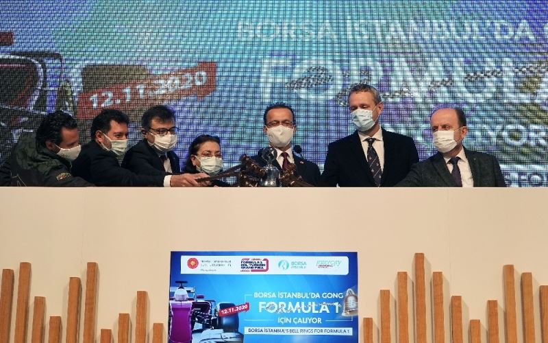 Borsa İstanbul gongu, Formula 1 için çaldı
