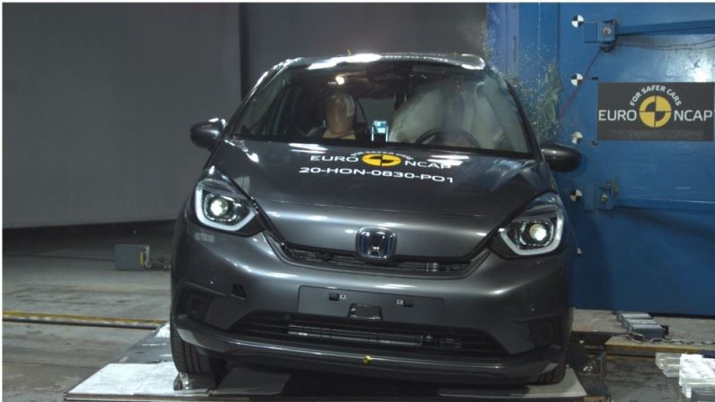 Honda Jazz e:HEV’e Euro NCAP’ten 5 yıldız
