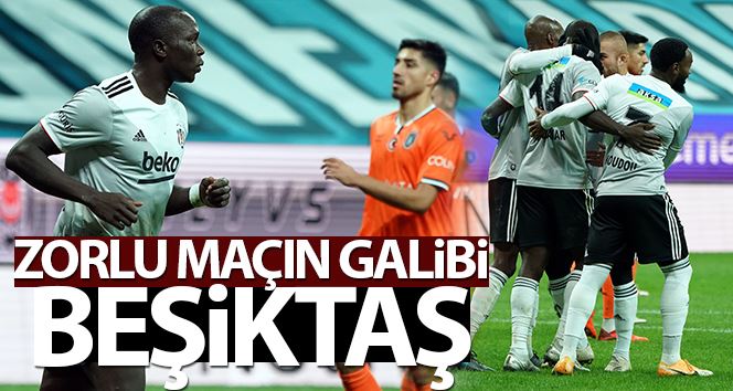 Süper Lig: Beşiktaş: 3 - Medipol Başakşehir: 2 (Maç sonucu)