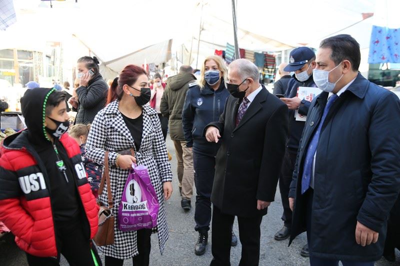 Başkan Aydıner’den pazarda HES kodu denetimi
