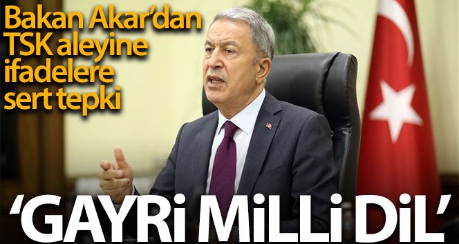 Milli Savunma Bakanı Akar