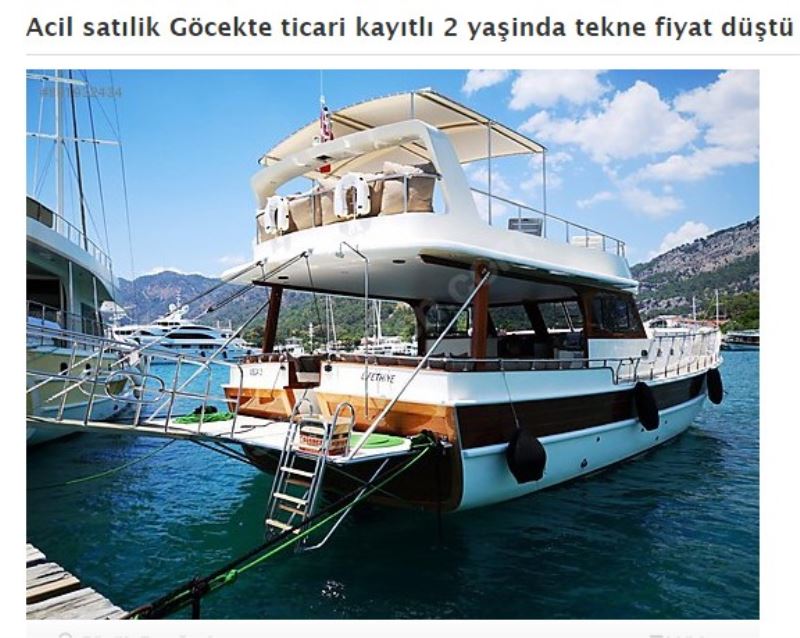 İkinci el tekne fiyatları ucuzladı
