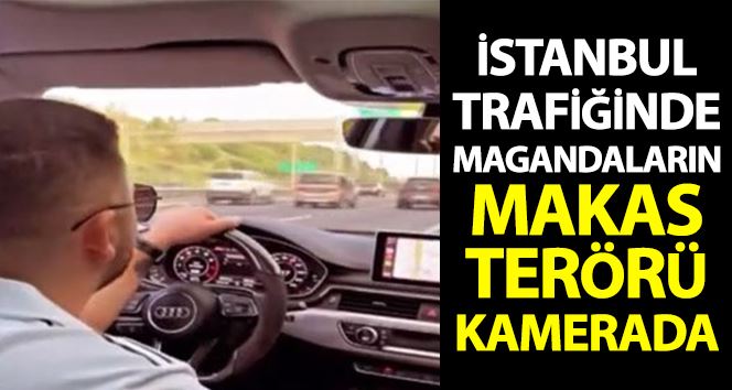 (Özel) İstanbul trafiğinde magandaların “makas” terörü kamerada