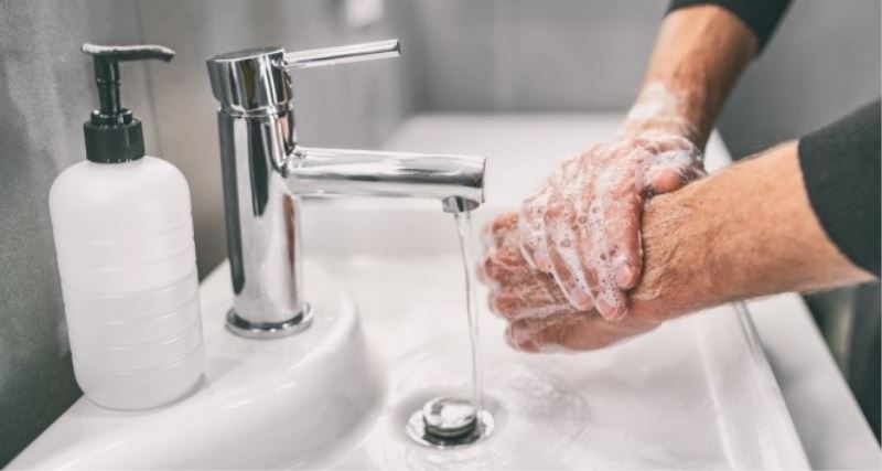 Dezenfektanı, su ve sabuna erişemediğinizde kullanın
