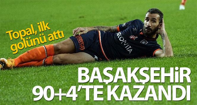 Mehmet Topal, Başakşehir’de ilk golünü attı