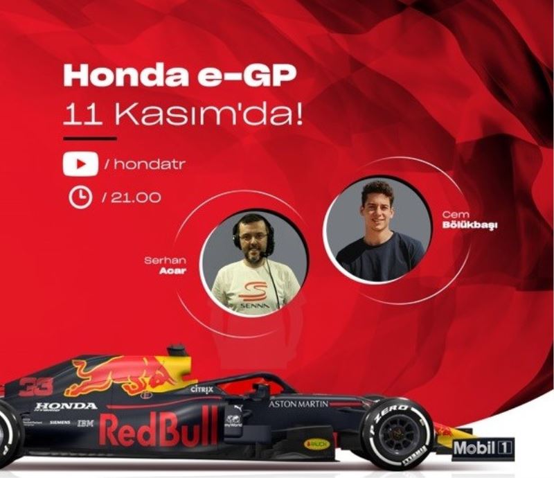 Honda’dan F1 tutkunları için e-GP turnuvası
