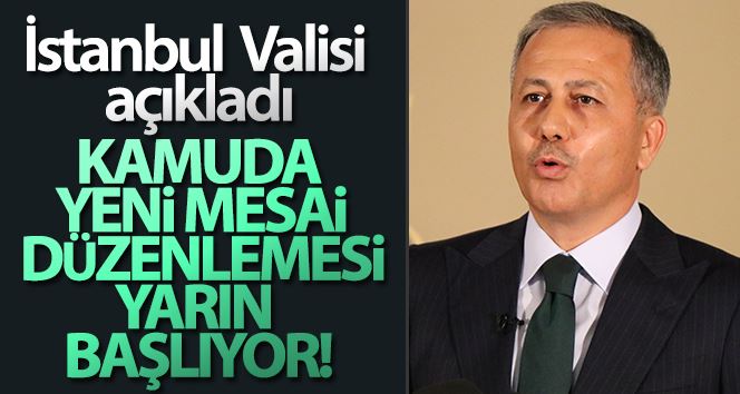 İstanbul Valisi Ali Yerlikaya