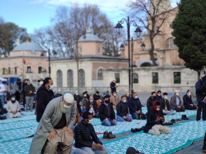 Ayasofya-i Kebir Cami-i Şerifi’nde yağmur duası yapıldı