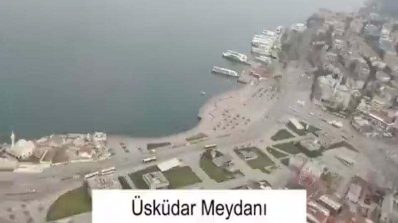 İstanbul Valisi Yerlikaya, İstanbul’un boş kalan meydanlarını paylaştı
