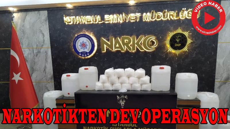 İstanbul’da dev uyuşturucu operasyonu: Rekor miktarda metamfetamin ele geçirildi