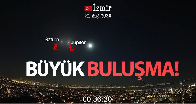 (ÖZEL) Jüpiter ile Satürn’ün büyük buluşması