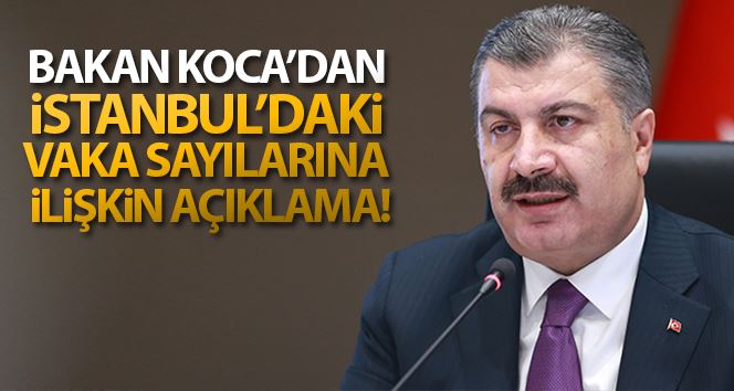 Bakan Koca’dan İstanbul açıklaması: “Polikliniklerde yüzde 50’ye varan azalma oldu”