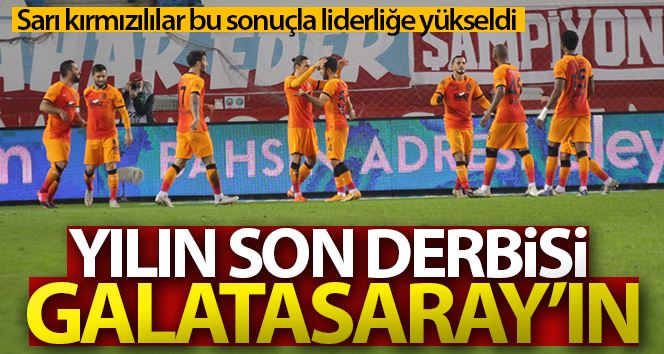 Galatasaray maç fazlasıyla lider