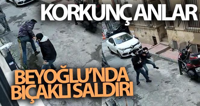 İstanbul’un göbeğinde antikacının ağır yaralandığı kavga kamerada