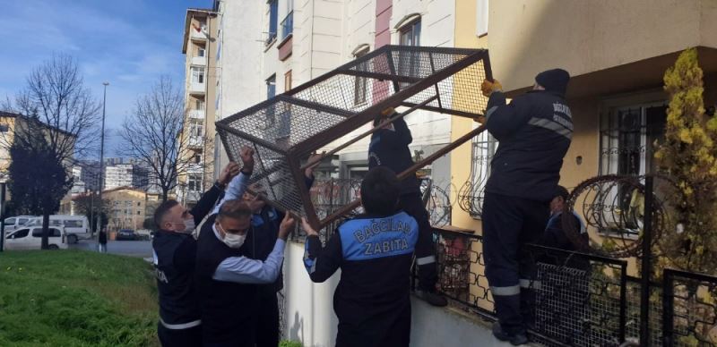 Bağcılar’da zabıta ekiplerini şoke uğratan ihbar
