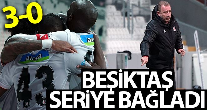 Süper Lig: Beşiktaş: 3 - Kasımpaşa: 0 (Maç sonucu)