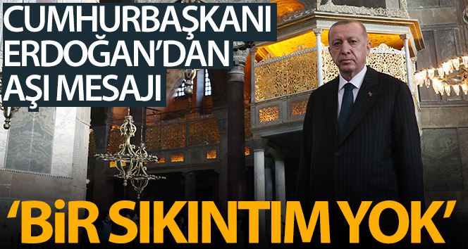 Cumhurbaşkanı Erdoğan: 