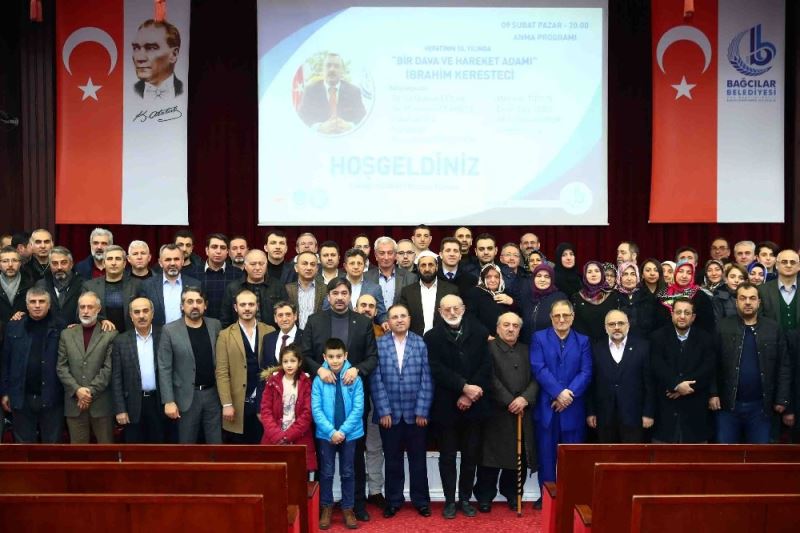 İbrahim Keresteci, vefatının 10. yılında unutulmadı
