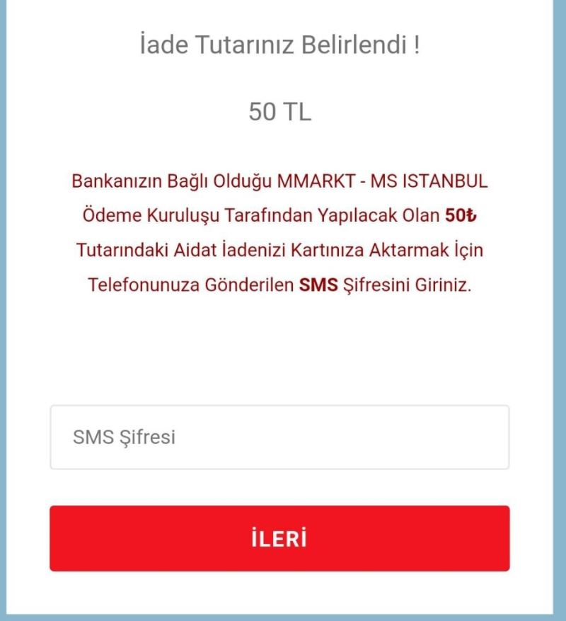 Kredi kartında ‘aidat iadesi’ dolandırıcılığına dikkat
