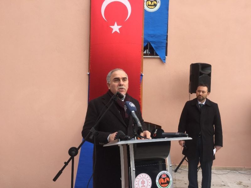 Tavaşi Süleyman Ağa Cami açılışı yapıldı
