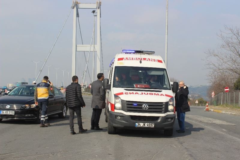 (Özel) 15 Temmuz Şehitler Köprüsü’nde “Özel” ambulans denetimi
