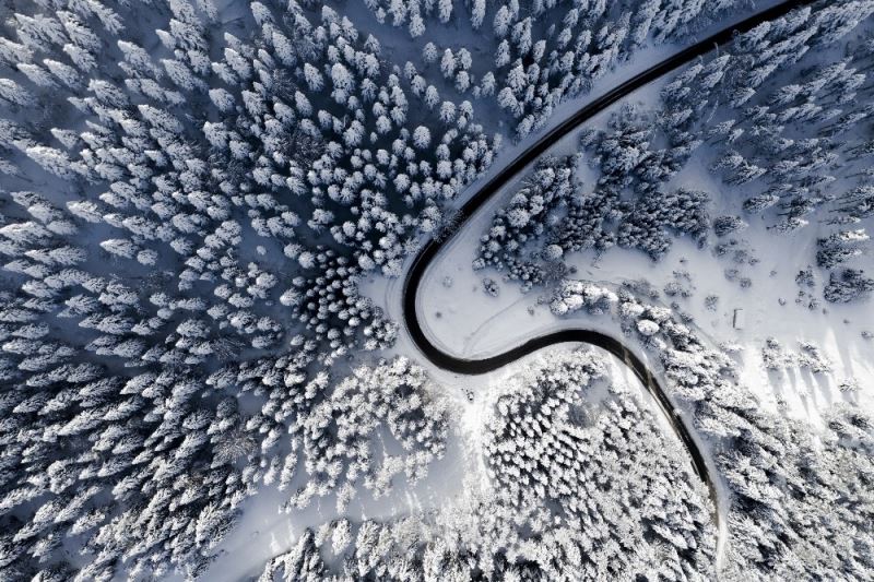 (Özel) Bolu’dan masalsı kar manzaraları
