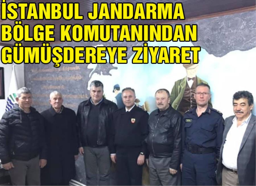 Jandarma Bölge Komutanından Gümüşdereye ziyaret