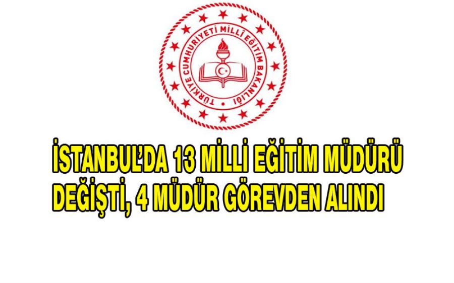 İstanbul Milli Eğitimde Atamalar