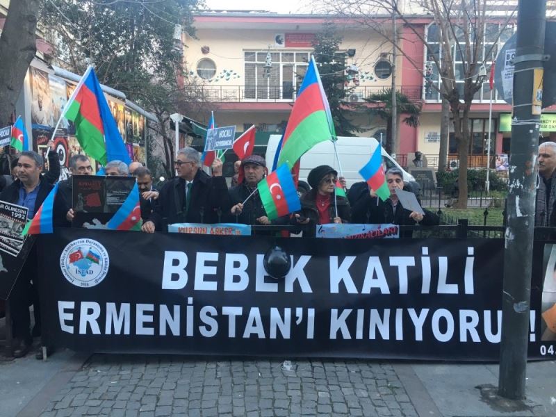 Hocalı katliamı Kadıköy’de protesto edildi
