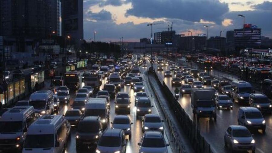 İstanbul’da trafik yoğunluğu