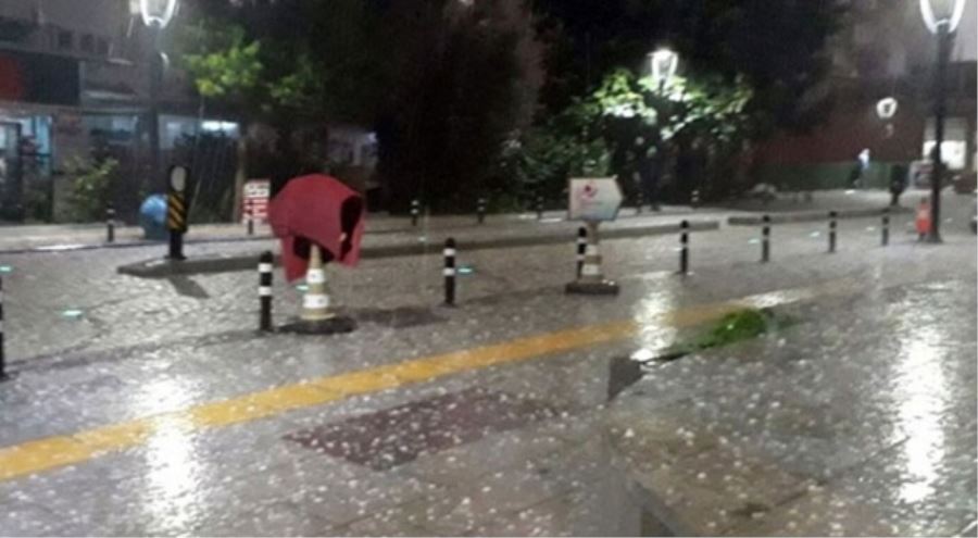 İstanbul’da dolu yağışı etkili oldu