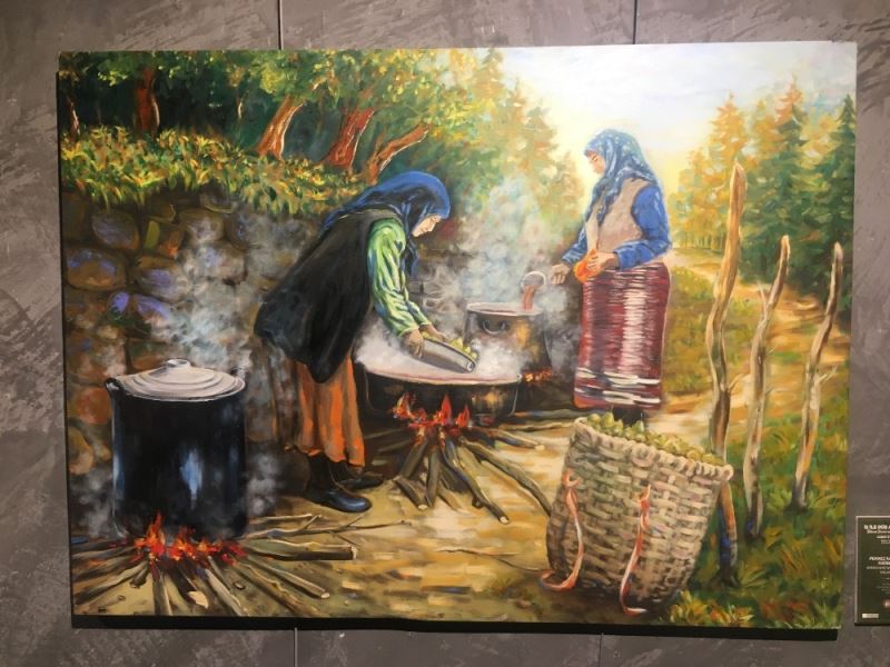 Üsküdar’da ‘İş ile Düş Arasında’ resim sergisi
