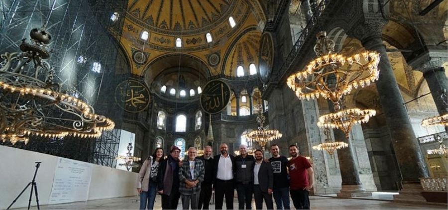 Ayasofya tarihinde ilk kez, çıplak sesle okunmuş akustik test kaydı