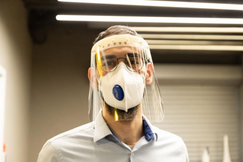 10 bin adet “şeffaf maske siperi” üretilecek
