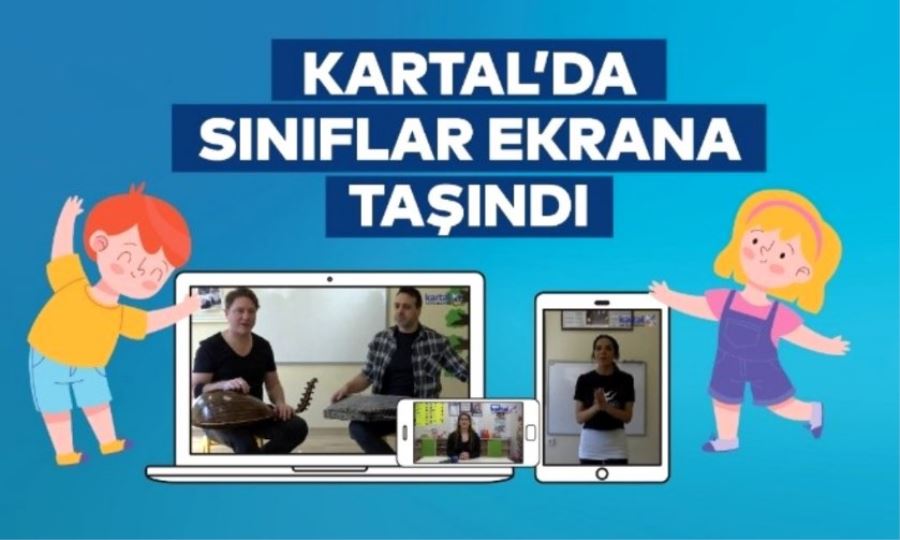 Kartal’da kreşler ekrana taşındı