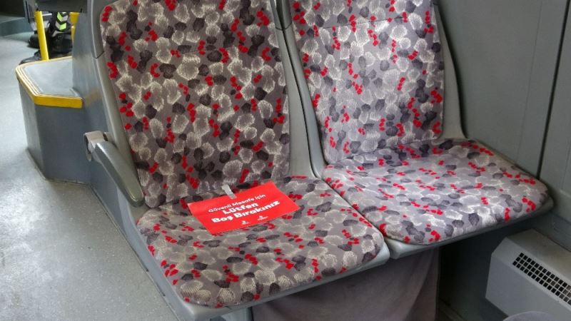 İstanbul’da otobüs şoföründen ilginç “Korona virüs” önlemi
